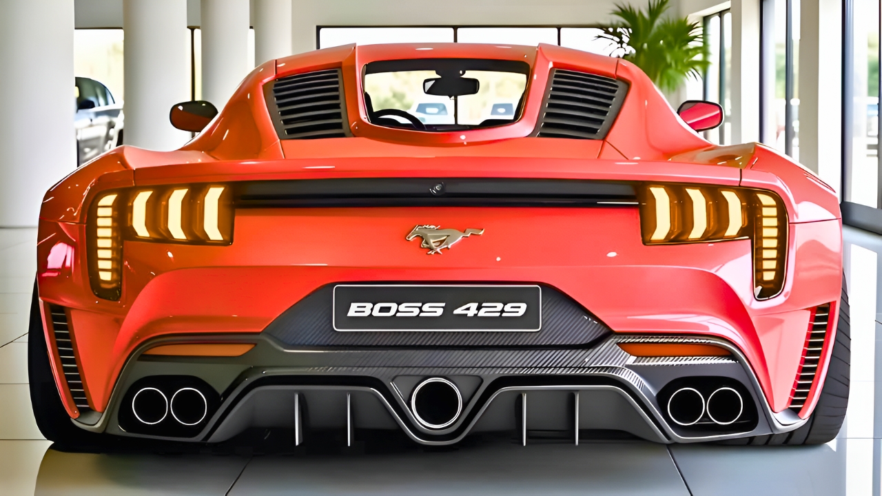 Ford Mustang BOSS 429 2026: Potencia Clásica con Diseño Moderno