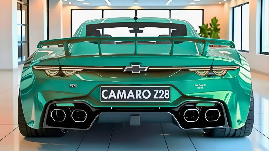 Chevrolet Camaro Z28 2026: Potencia y Tecnología que Impresionan